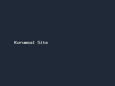 Kurumsal Web Sitesi