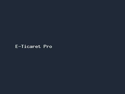E-commerce Pro Platform