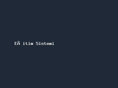 Eğitim Yönetim Sistemi