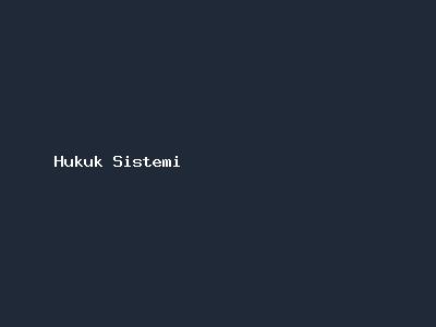 Hukuk Bürosu Sistemi